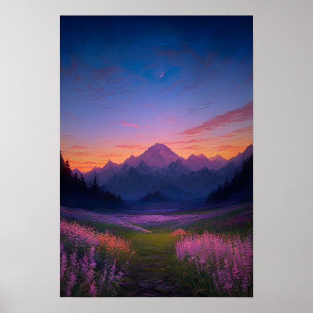 Färg inom Horisont Poster (Framsidan)