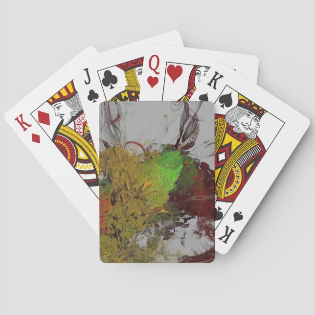 Färg Invasion Spelkort (Baksidan)