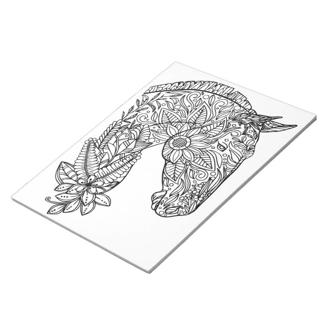 Färg IT Pad Anteckningsblock (Vinklad)