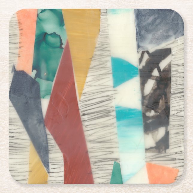 FÄRG KANT II UNDERLÄGG PAPPER KVADRAT (Framsidan)