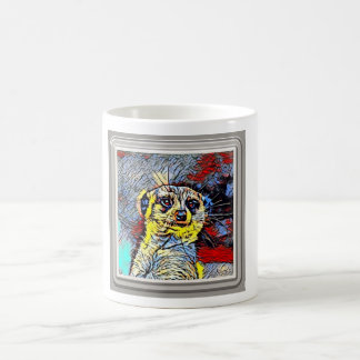 Färg Kick - Meerkat Kaffemugg