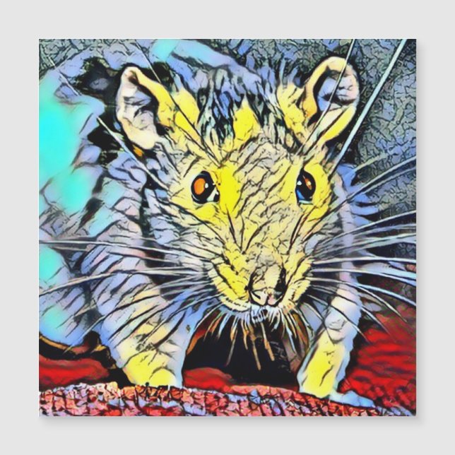 Färg Kick - Råtta (Framsida)