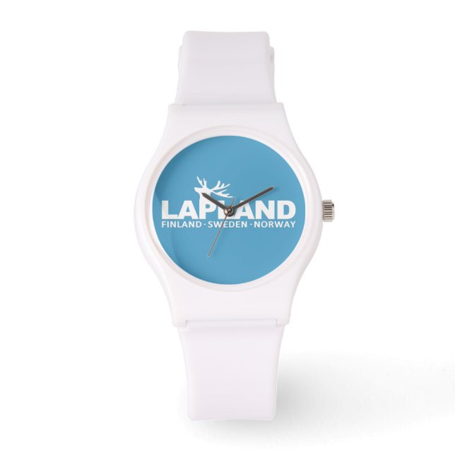 FÄRG-klockor i LAPLAND anpassningsbar Armbandsur (Framsida)