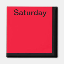 Färg Koddag i veckotidalendern i Verktyg Magnet