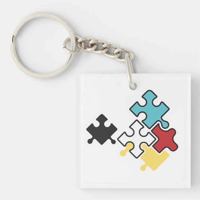 Färg kraft i pussel (Framsidan)