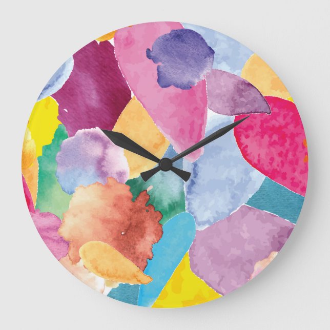 Färg krasch 2 stor klocka (Framsida)