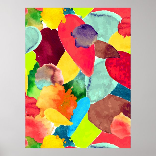 Färg krasch 5 poster (Framsidan)