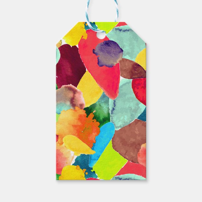 Färg krasch 5 presentetikett (Framsidan)