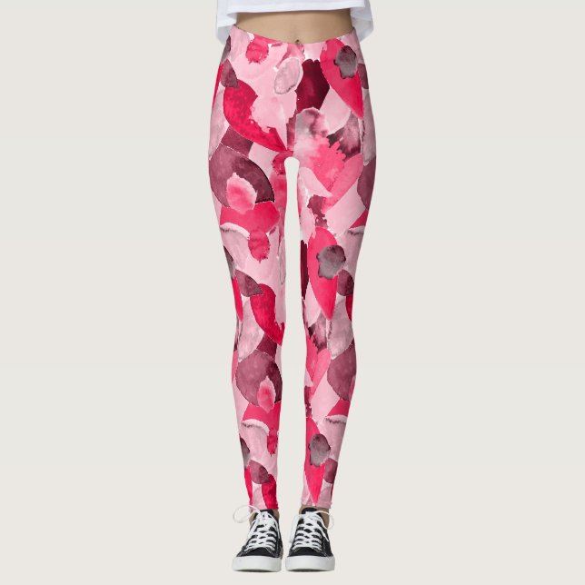 Färg krasch 7 leggings (Framsida)