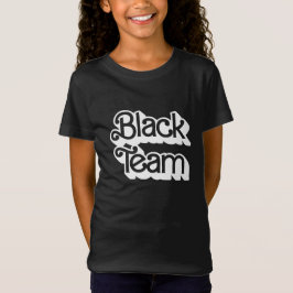 Färg Krig Black Team Shirt T