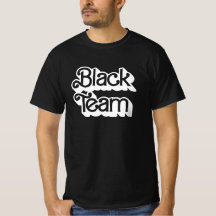 Färg Krig Black Team Shirt