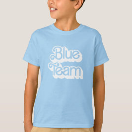 Färg Krig Blue Team Shirt T