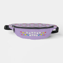 Färg Krig Lila Team Fanny Pack