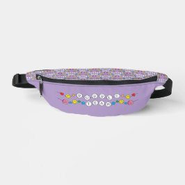 Färg Krig Lila Team Fanny Pack