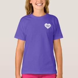 Färg Krig Lila Team Shirt T