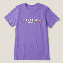 Färg Krig Lila Team Shirt