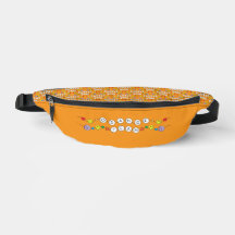 Färg Krig Orange Team Fanny Pack