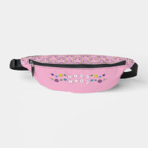 Färg Krig Rosa Team Fanny Pack