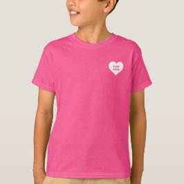 Färg Krig Rosa Team Shirt T