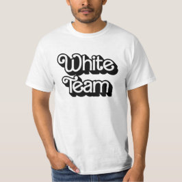 Färg Krig White Team Shirt T
