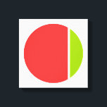 färg-krockcirklar canvastryck<br><div class="desc">av asyrum</div>