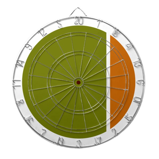 färg-krockcirklar piltavla (Framsidan)