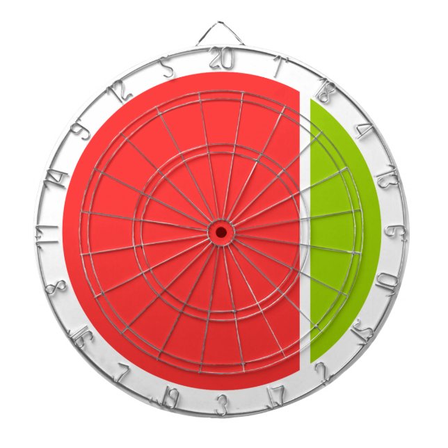 färg-krockcirklar piltavla (Framsidan)
