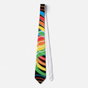 Färg Kurvor: Vektorbild: Necktie/Tie Slips