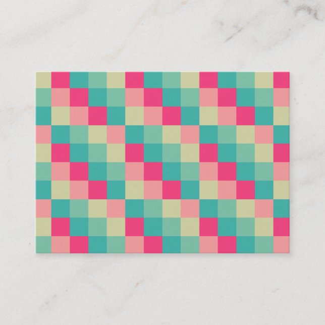 Färg Kvadter 013 Visitkort (Framsida)