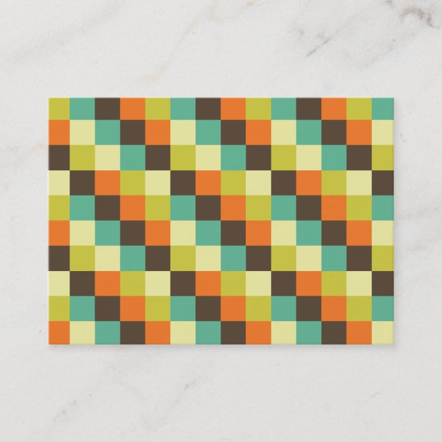 Färg Kvadter 014 Visitkort (Framsida)