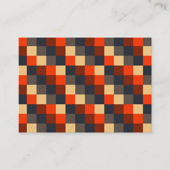 Färg Kvadter 02 Visitkort (Framsida)