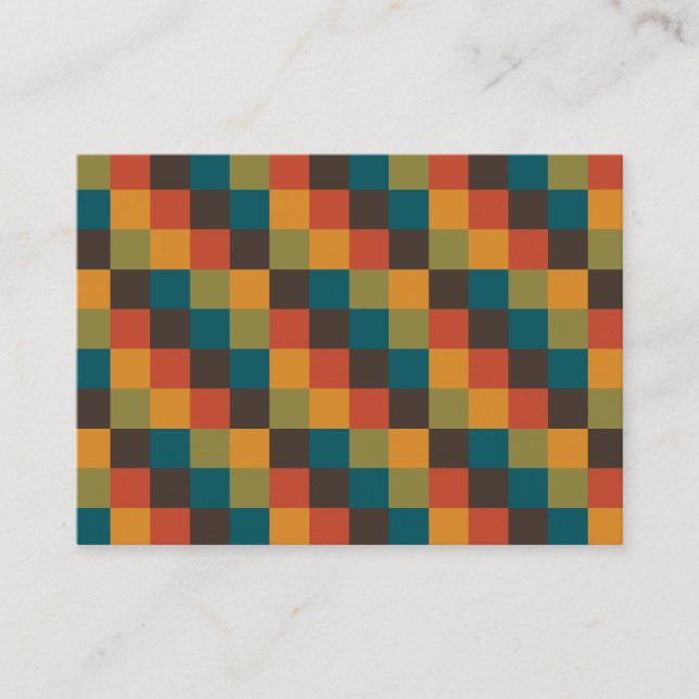 Färg Kvadter 03 Visitkort (Framsida)