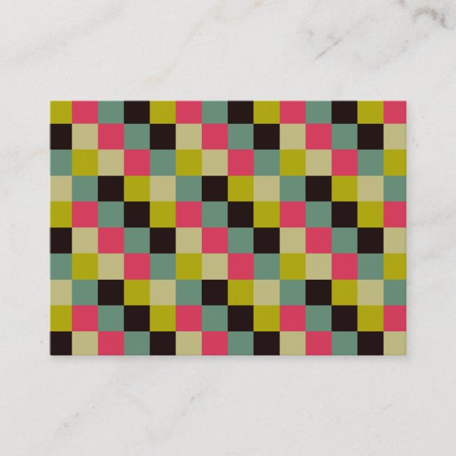 Färg Kvadter 06 Visitkort (Framsida)