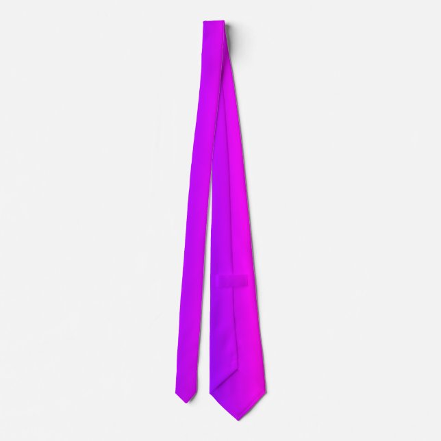 Färg Lila Rosa Neck Tie Slips (Baksida)
