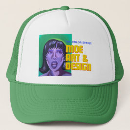 Färg-Lilans Truckerkeps