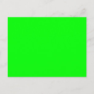 färg lime vykort