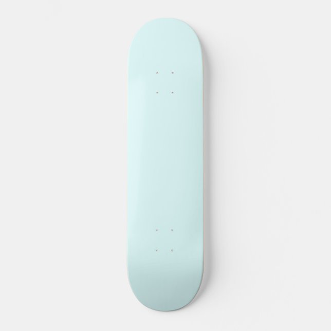 färg ljuscyan mini skateboard bräda 18,5 cm (Framsida)