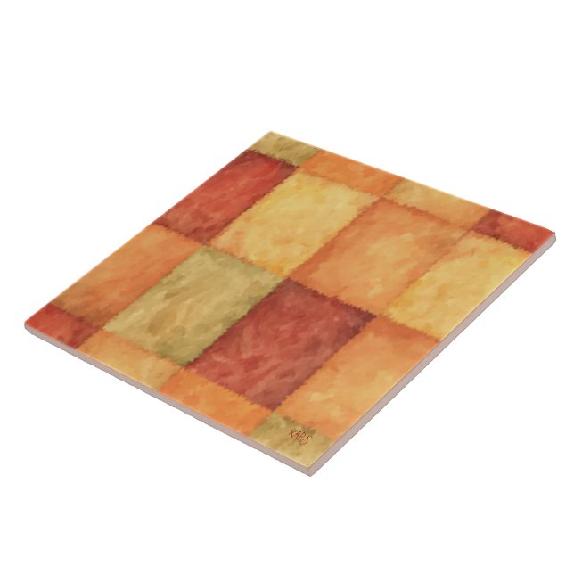 Färg M:s kollage Kakelplatta (Sidan)