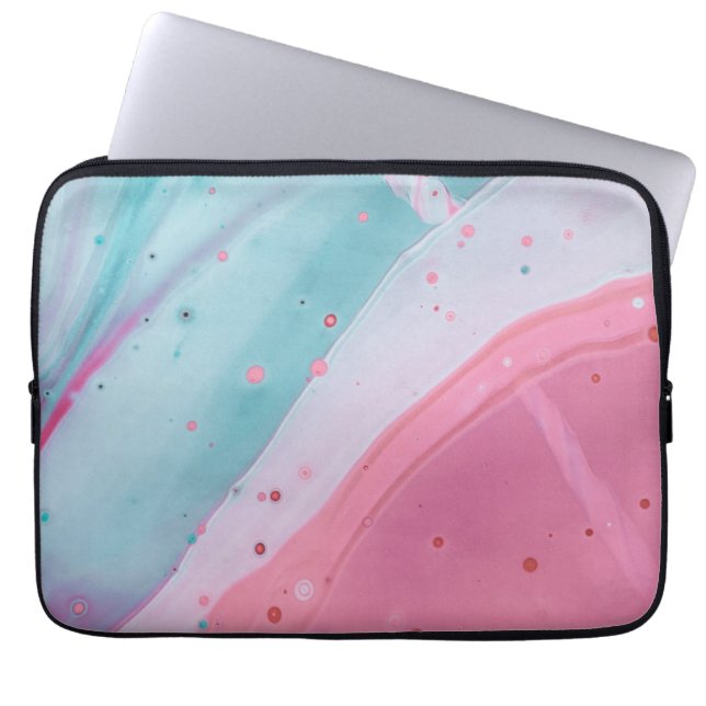 Färg marble Neoprene Laptop sleeve 13 tum (Framsidan)