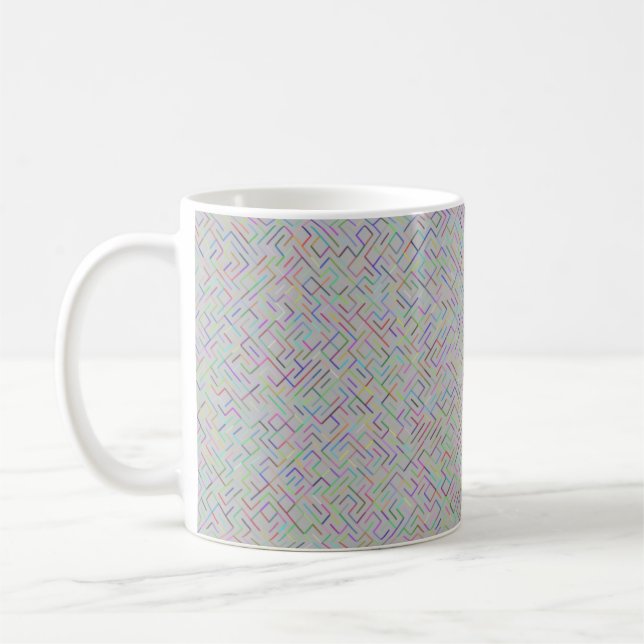 Färg Maze 11oz Mugg (Vänster)