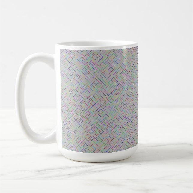 Färg Maze 15oz Mugg (Vänster)