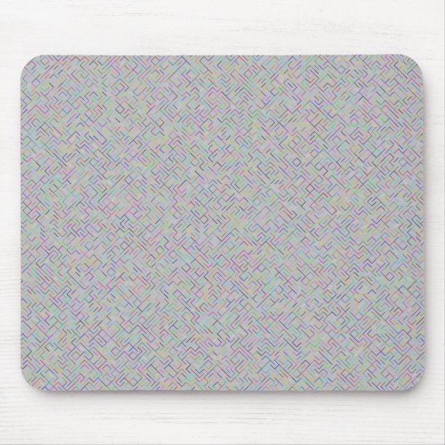 Färg Maze Mousepad Musmatta (Framsidan)