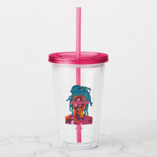 Färg Me 16oz, Fuchsia Rosa Take Away Mugg