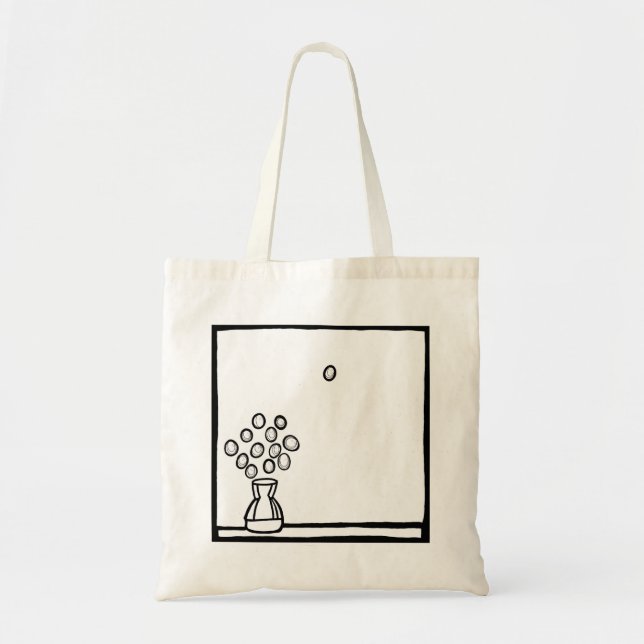 FÄRG ME BUBBLE GUM GRAPES BOUQUET TYGKASSE (Framsidan)