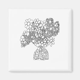 FÄRG ME DAISY DREAMS BOUQUET MAGNET