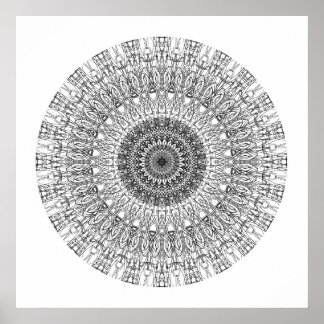 Färg Me in Mandala 1 Poster