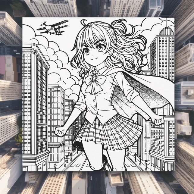Färg Me Poster | Anime SuperphilGirl (Skapare uppladdad)
