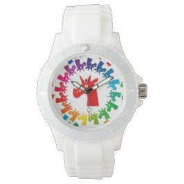 Färg Me Rainbow Unicorn Watch Armbandsur