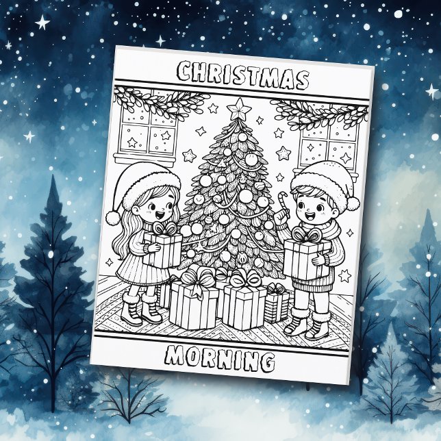 Färg Me-sida | Julmorgon (Skapare uppladdad)