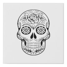 Färg Me Skull-arbetsyta